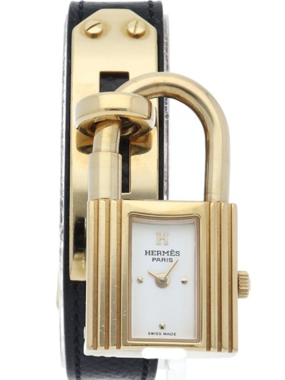 Hermes Kelly Watch Leather White - Picture 2 of 5